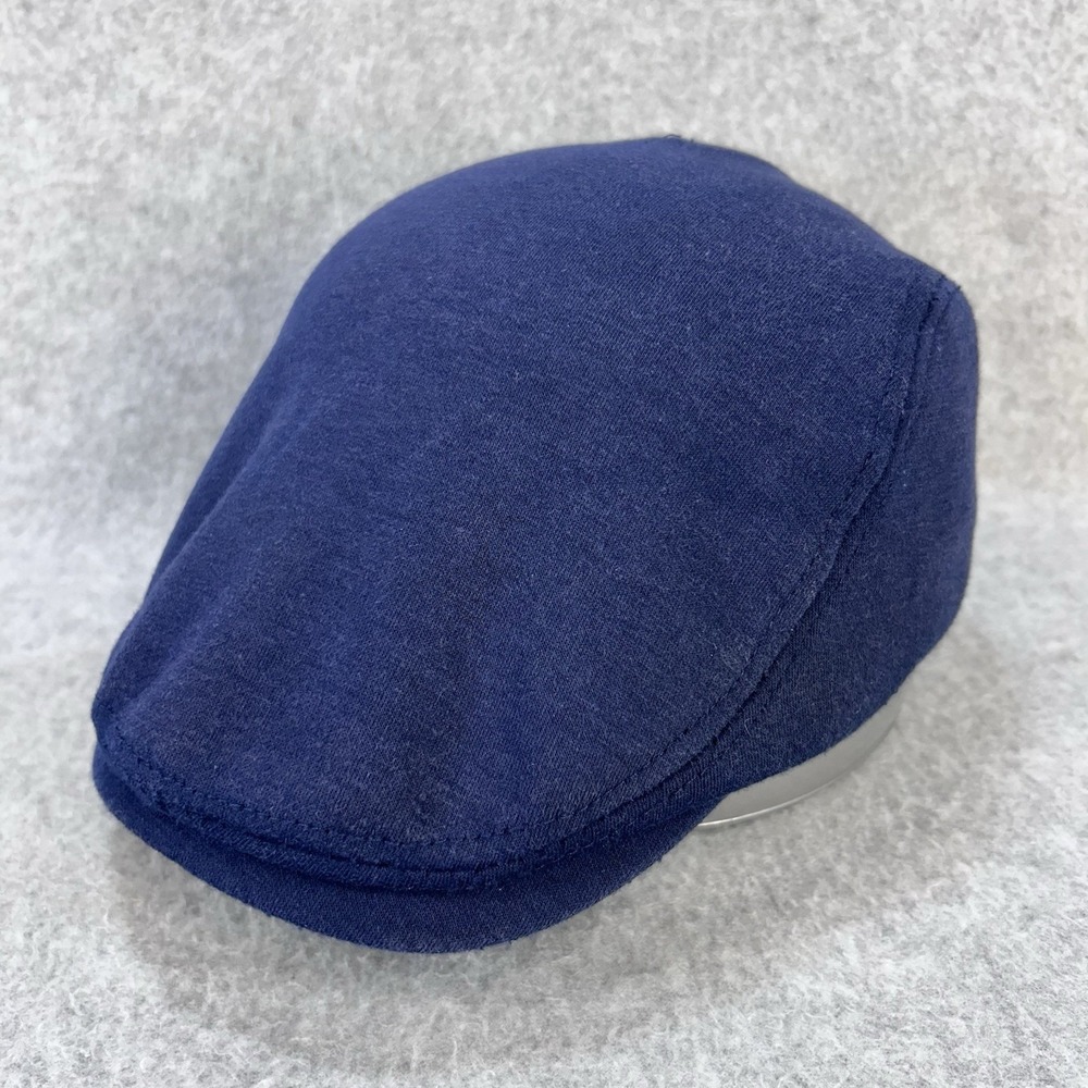 Navy Blue Ivy Cap Flat Driving Golf Hat 100% Polyester